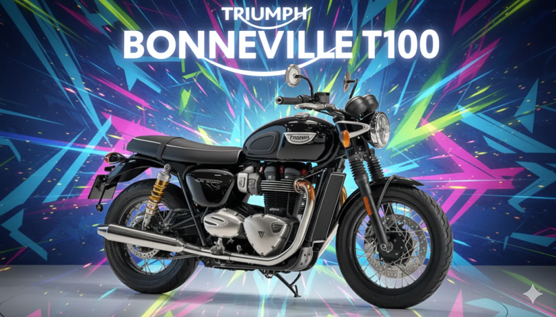 Triumph Bonneville T100 2025 Launched – Powerful Engine, Classic Design & Premium Features