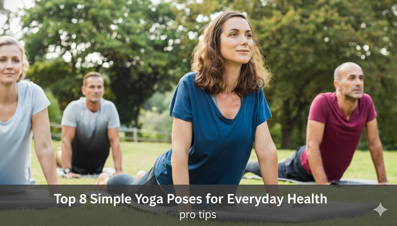 Top 8 Simple Yoga Poses for Everyday Health pro trips