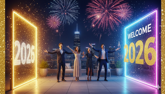 Goodbye 2025 Welcome 2026: 13 Google Gemini AI Photo Editing Prompts for Viral Images