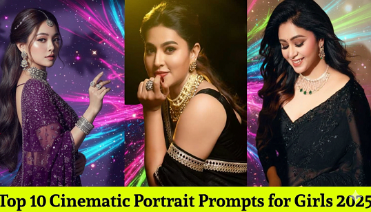 Top 10 Cinematic Portrait Prompts for Girls 2026 Trends