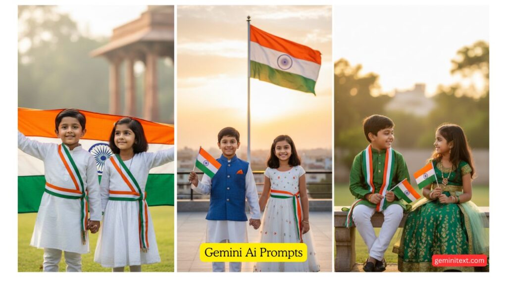10 gemini Ai Prompts 26 January Republic Day for kids