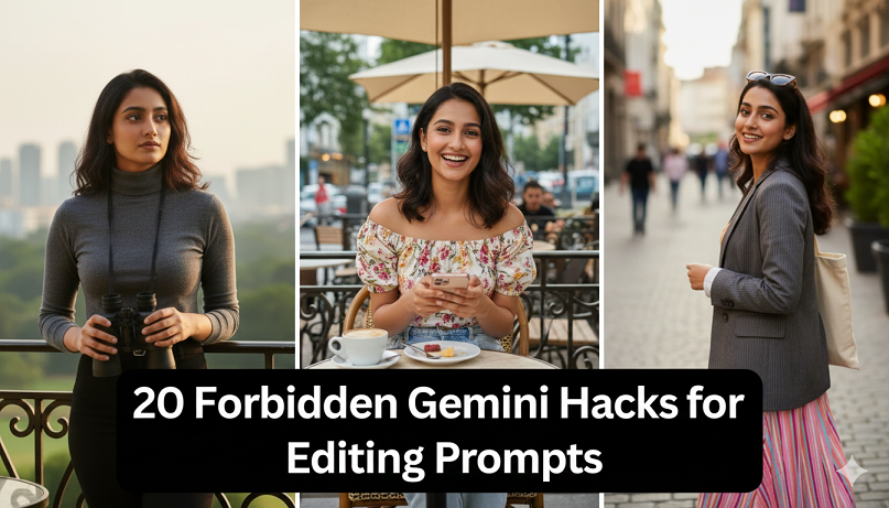 20 Forbidden Gemini Hacks for Editing Prompts for 4K Portraits.