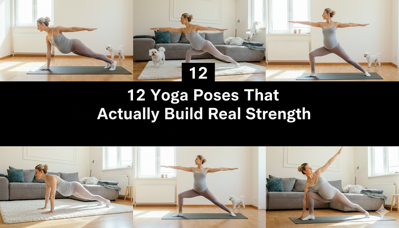 6 Yoga Poses That Actually Build Real Strength.