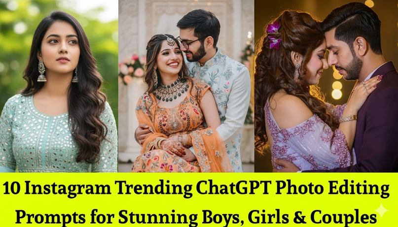 10 Instagram Trending ChatGPT Photo Editing Prompts for Stunning Boys, Girls & Couples