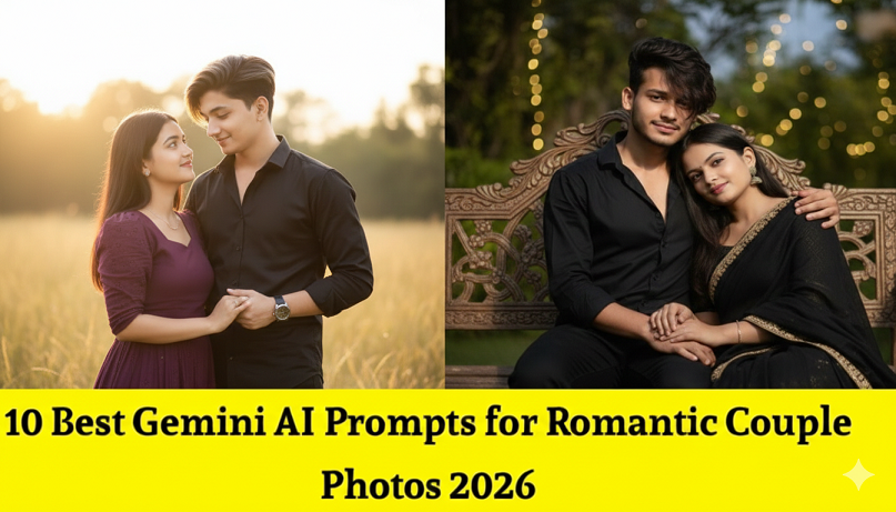 Best Gemini AI Prompts for Romantic Couple Photos (Copy & Paste) 2026