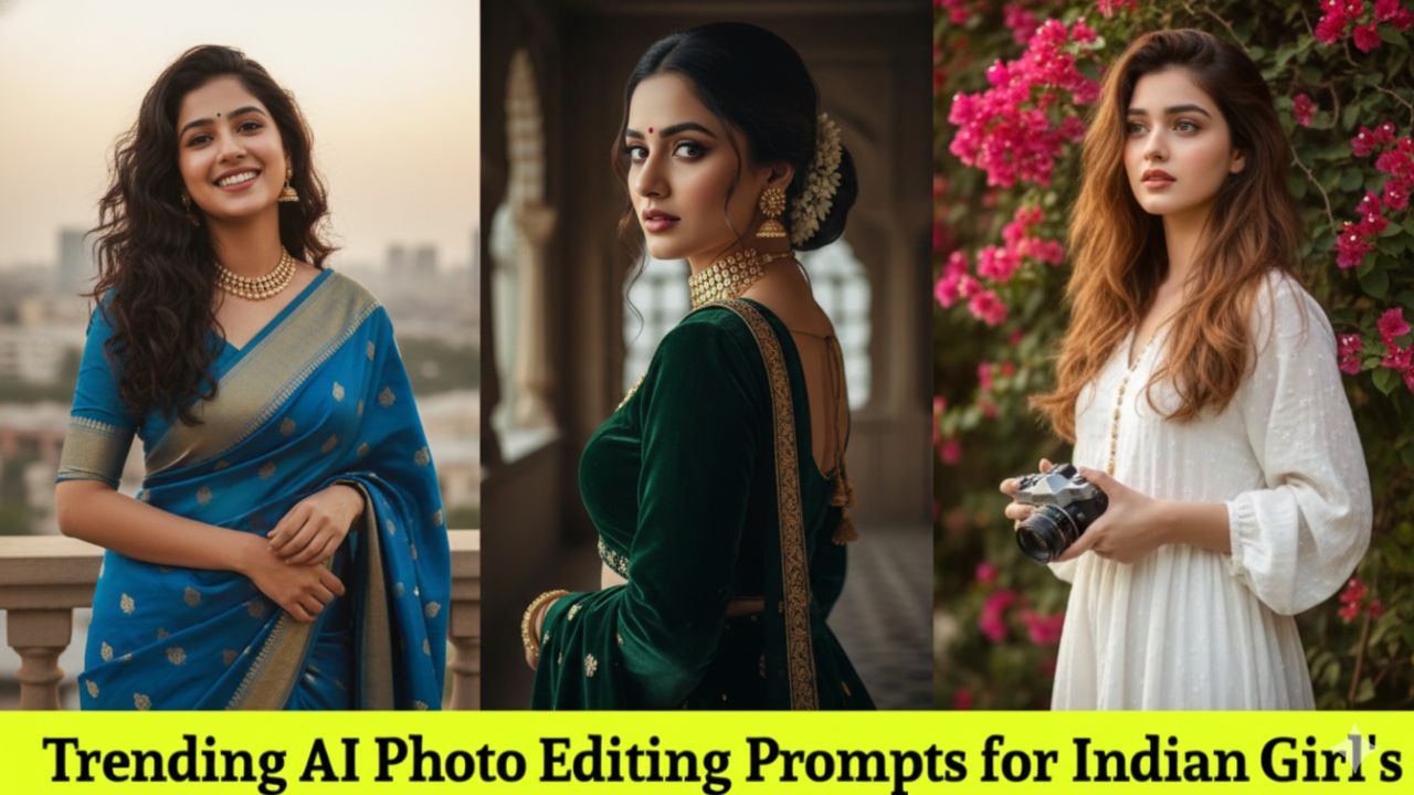 12 Trending AI Photo Editing Prompts for Indian Girls 2026