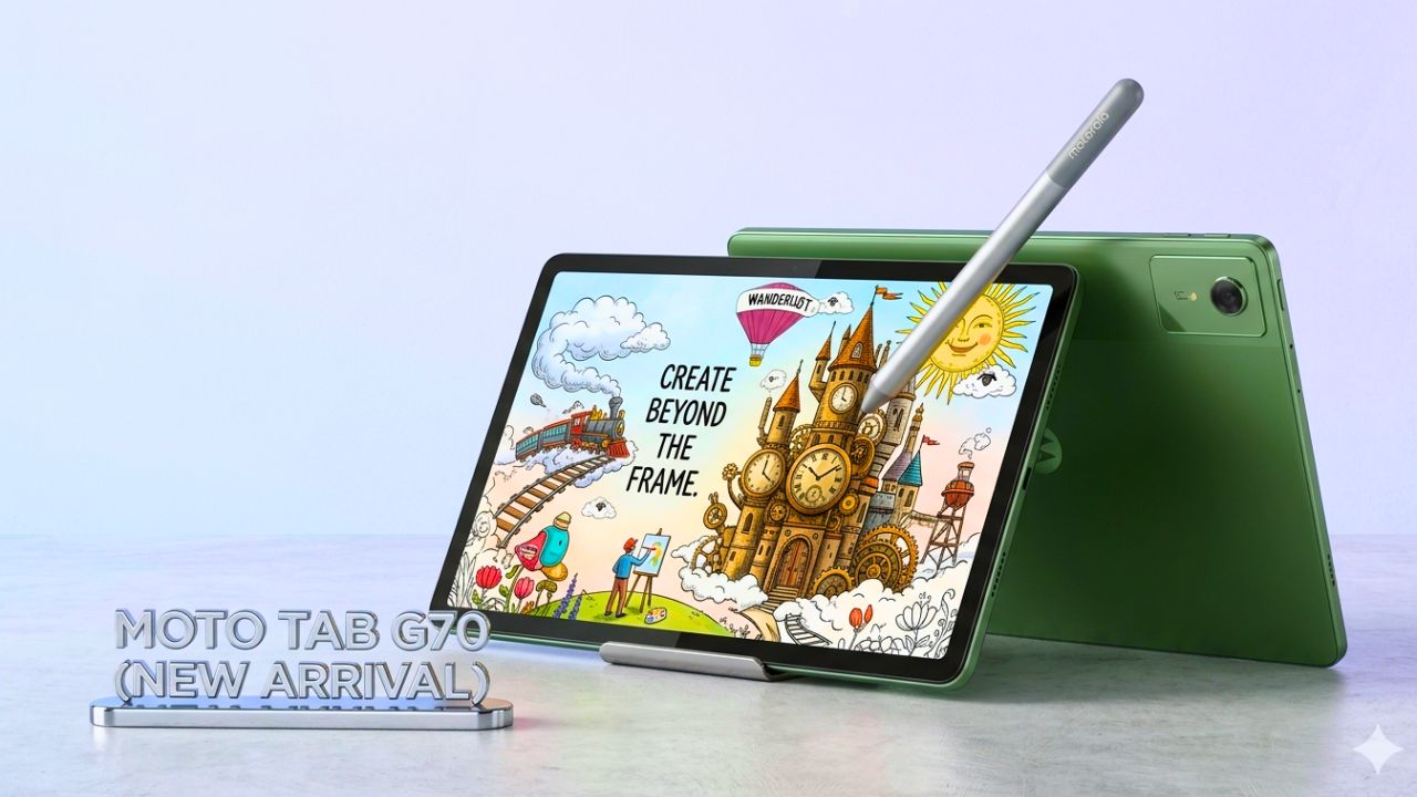 Motorola Pad 60 Neo 5G Tablet Launched 8GB RAM, 128GB Storage